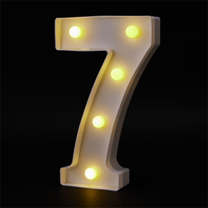 Light Up Number 7