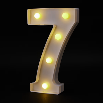 Light Up Number 7